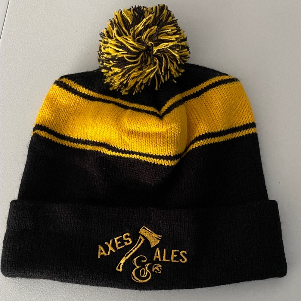 Axes & Ales Winter Pom Pom Hat
